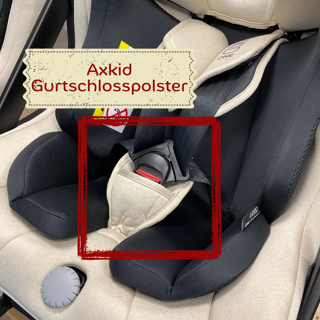 Axkid Fisch: Gurtschlosspolster für Reboarder